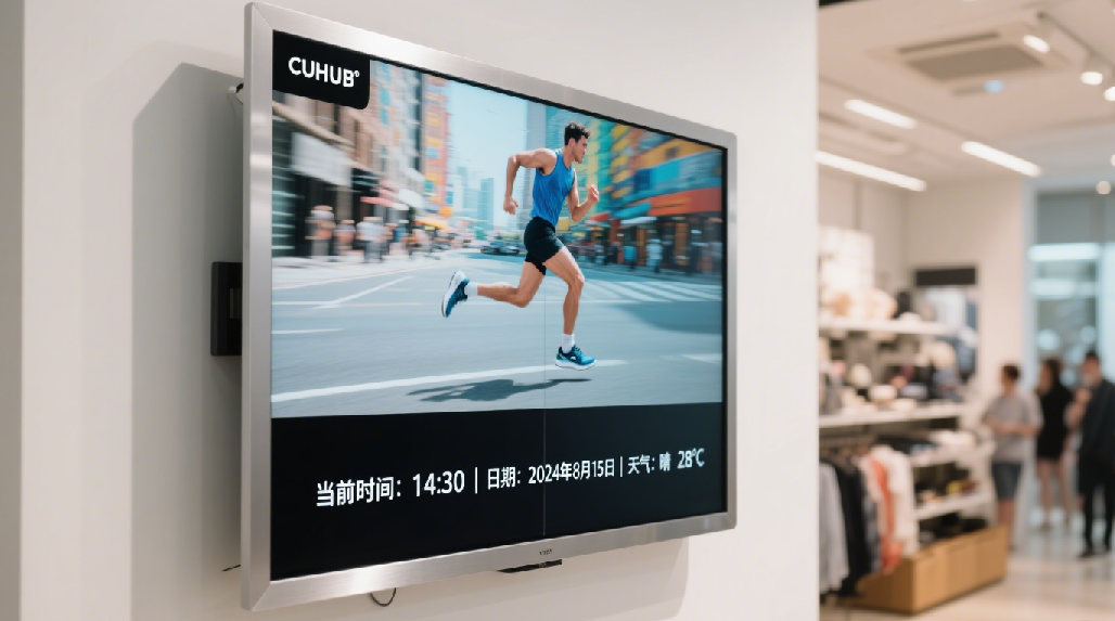 Élever la visibilité avec les affichages publicitaires intelligents de Cuhub