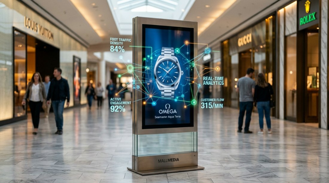 Guide d'affichage numérique B2B aux États-Unis : AI Analytics, Wi-Fi 7 et écrans verticaux